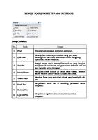 Fungsi Tools Palette Pada Netbeans [PDF]