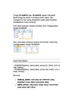 Fungsi Vlookup Dan Hlookup Pada Excel [PDF]