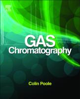 Gas Chromatography - COLIN F. POOLE 2012 PDF