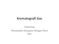 Gas Chromatography [PDF]