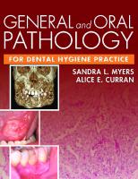 General and Oral Pathology For Dental Hygiene Practice