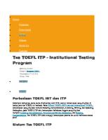 Genius TOEFL