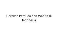 Gerakan Pemuda Dan Wanita Di Indonesia