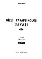 Gizli Parapsikoloji Savaşı