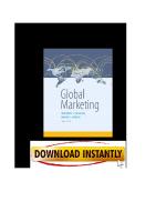 Global Marketing 9th Edition by Warren J PDF [PDF]