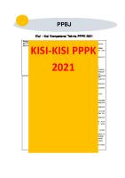 GRATIS Kumpulan PPPK 2022 Pengelola Pengadaan Barang Jasa