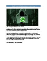 Hackear WhatsApp Metasploit PDF [PDF]