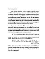 Hadis Tentang Dakwah [PDF]