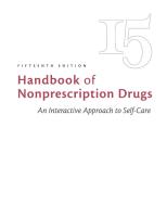 Handbook of Nonprescription Drugs PDF