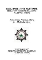 Hasil-Hasil Munas Muktamar: Ad-Art Tarbiyah-Perti [PDF]