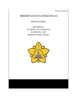 Hereditas Dan Lingkungan [PDF]