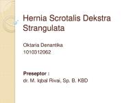 Hernia Scrotalis Inkarserata Dekstra [PDF]