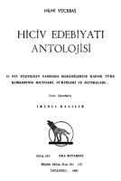 Hiciv Edebiyatı Antolojisi [PDF]