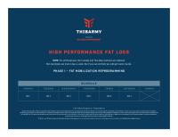 High Performance Fat Loss