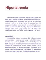 Hiponatremia [PDF]