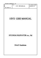 HIVD1300 Manual (English)