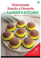 Homemade Snacks and Desserta Ala Xander Kitchen [PDF]