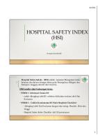 Hospital Safety Index (HSI)