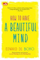 How To A Beautiful Mind Versi Indo