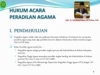 Hukum Acara Peradilan Agama