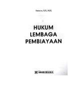 Hukum Lembaga Pembiayaan PDF [PDF]