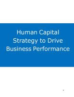 Human Capital Strategy