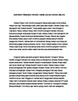 Huraikan Pengaruh Bahasa Asing Dalam Bahasa Melayu