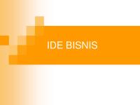 Ide Bisnis [PDF]