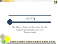 Identifikasi Bahaya Dan Penilaian Resiko - Pertambangan