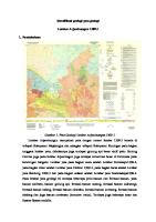 Identifikasi Geologi Peta Geologi