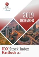 Idx Stock Index Handbook - v11 - Desember 2019 PDF