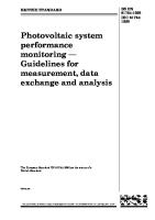 IEC61724 PV Monitoring PDF [PDF]