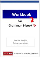 Ielts Liz Grammar For Ielts Writing Task 2 Grammar Workbook