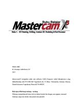 Ilide - Info Mastercam x5 Buku 1 PR [PDF]