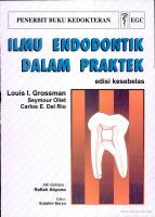 Ilmu Endodontik Dalam Praktek PDF