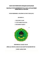 ILMU ILMU PENDUKUNG MUQARANAH MAZHAB, Kel. 6