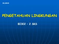 Ilmu Lingkungan [PDF]