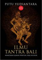 Ilmu Tantra Bali Memetakan Ajaran Spirit