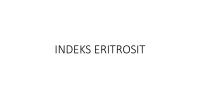 Indeks Eritrosit