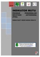 Indikator Mutu Ppra [PDF]