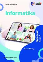 Informatika R.tek SMK Kelas X Dummy [PDF]