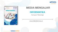 INFORMATIKA Rumpun Teknologi - Bab 5 Algoritme Pemrograman Dan Praktik Lintas Bidang