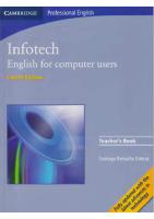 Infotech English For Computer Users Teachers Book