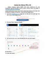 Instalasi Aktivasi Office365 PDF