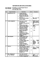 Instrumen Analisis Dokumen