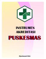 Instrumen Pembinaan Akreditasi Puskesmas Revisi 2017 [PDF]