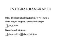 Integral Rangkap III