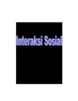 Interaksi Sosial [PDF]