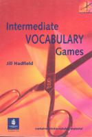 Intermediate Vocabulary Games [PDF]