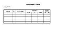 Inventaris Dan Log Book Radiologi 2017 [PDF]